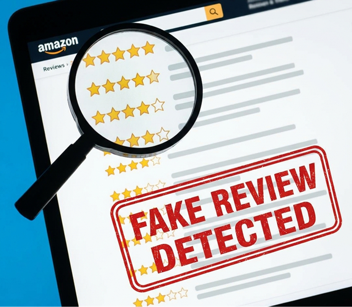 fake review detected