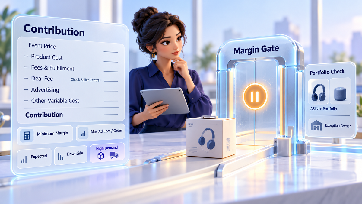 Build a contribution-margin gate before you submit
