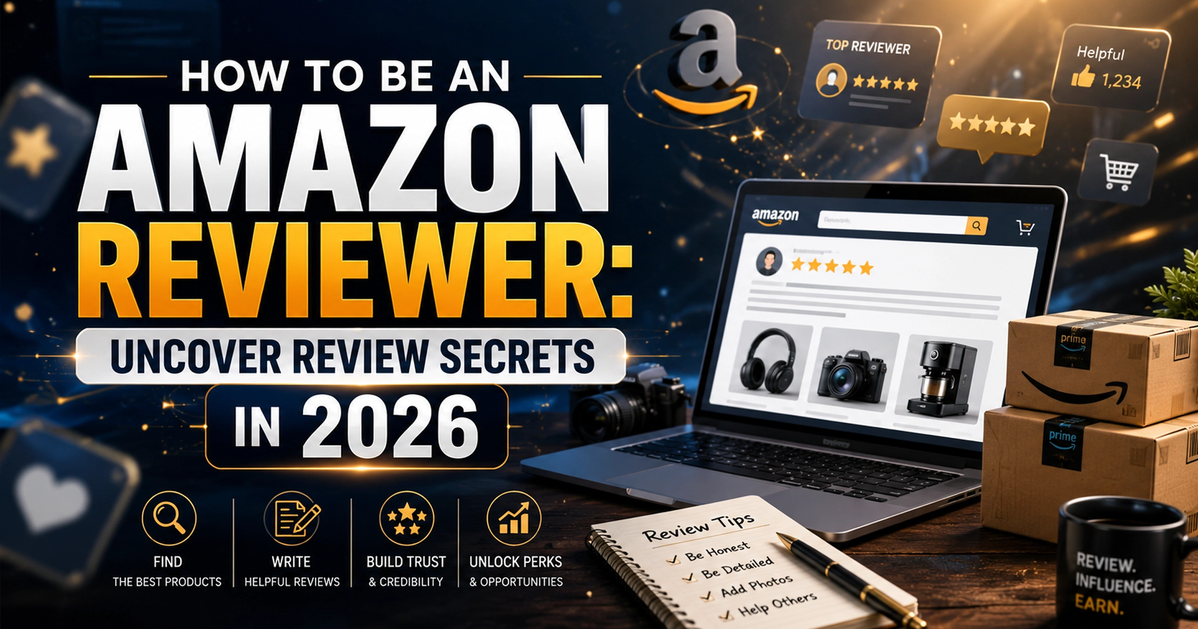 How to be an Amazon Reviewer: Uncover Review Secrets in 2026 featured image