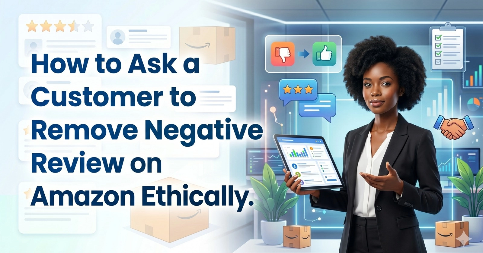 Act Now: How to Ask a Customer to Remove Negative Review on Amazon fast featured image