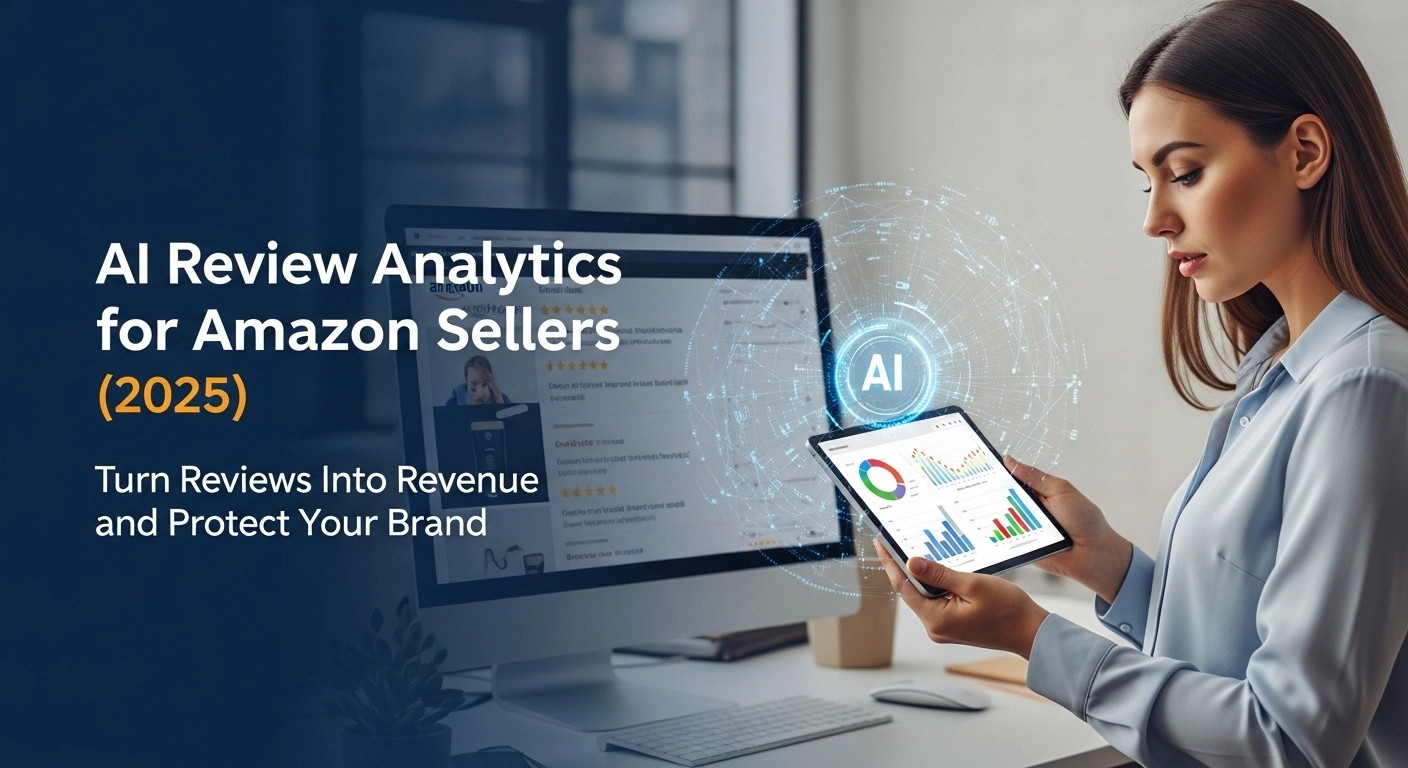 AI Review Analytics for Amazon Sellers: Turn Reviews Into Revenue and Protect Your Brand featured image