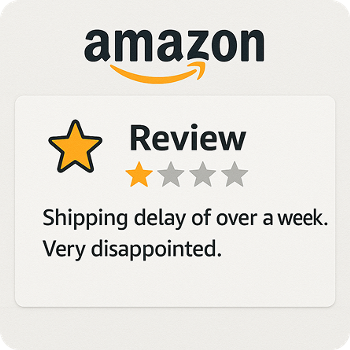 shipping delay