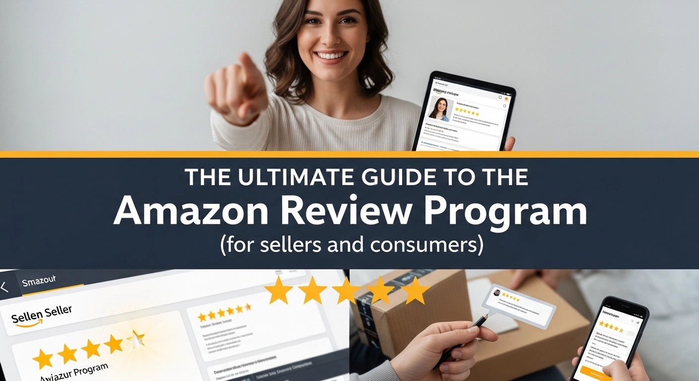 The Ultimate Guide to the Amazon Review Program (for sellers and consumers): How to Become a Top Reviewer and Boost Your Sales featured image