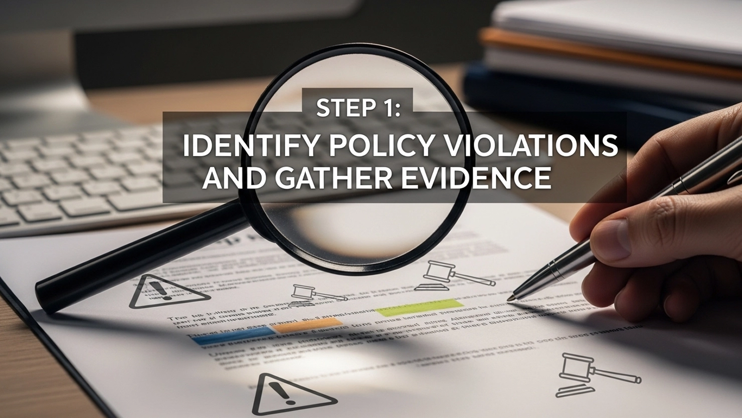 identify policy violations 