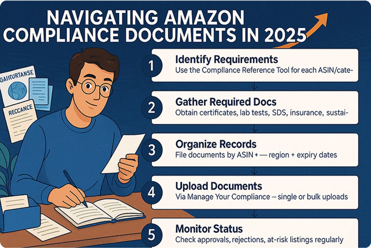 navigating amazon compilance documents in 2025