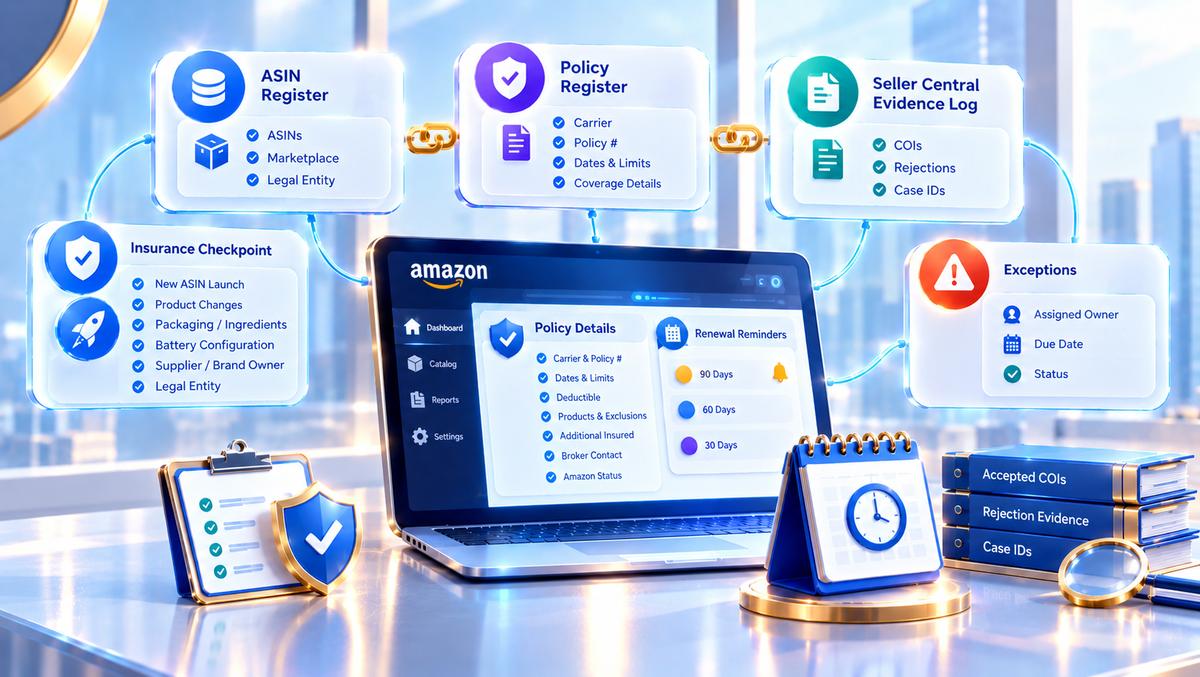 Amazon Compliance Workflow Dashboard