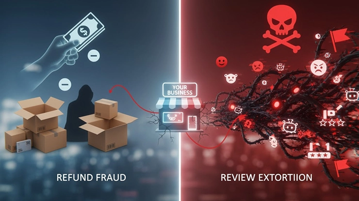 Refund Fraud and Review Extortion