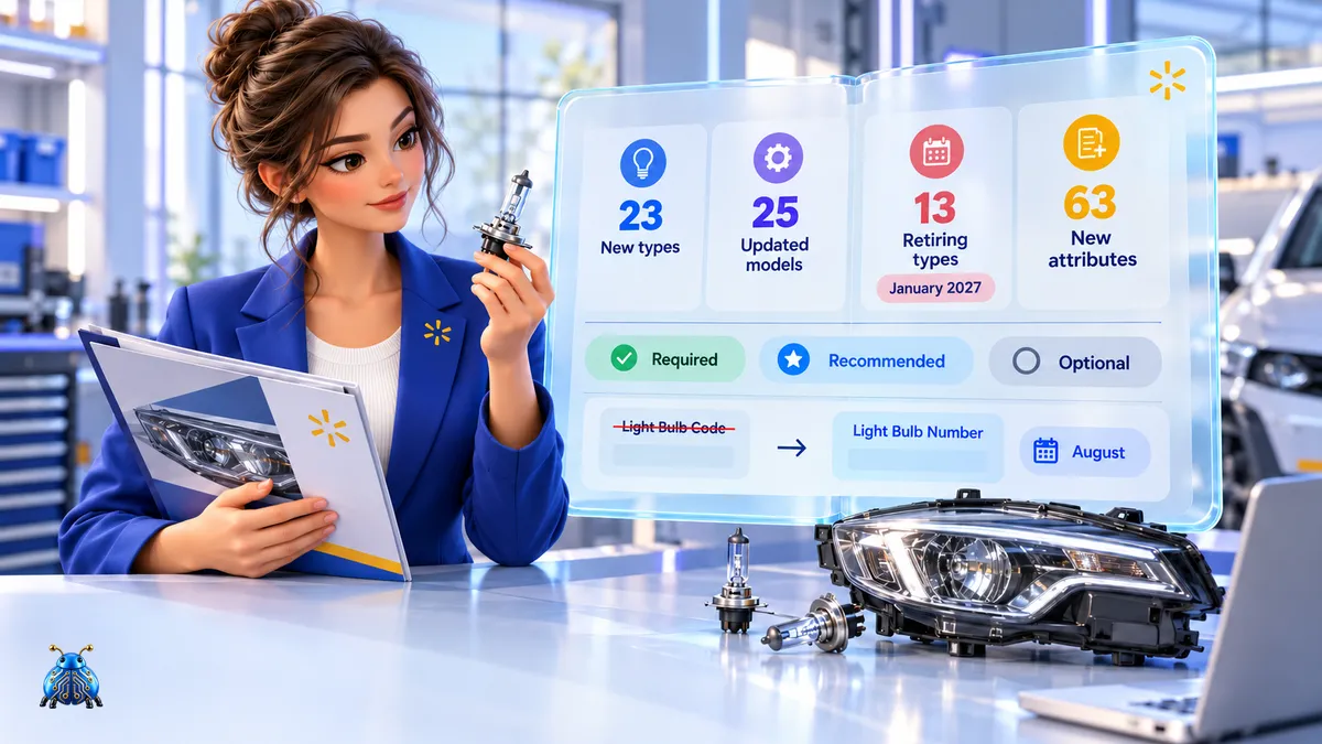 What Walmart Changed in the Automotive Catalog