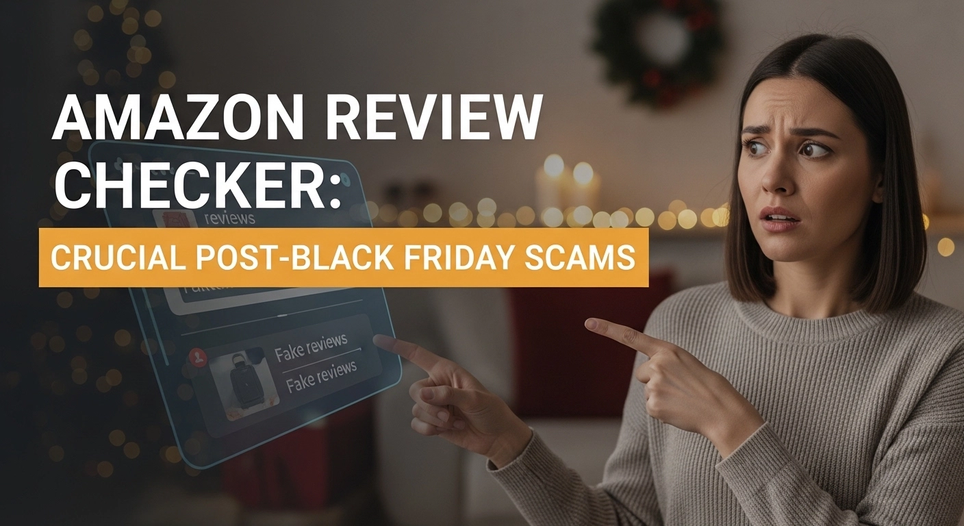 Amazon Review Checker: Crucial Post-Black Friday Scams Amazon Review Checker: Crucial Post-Black Friday Scams featured image