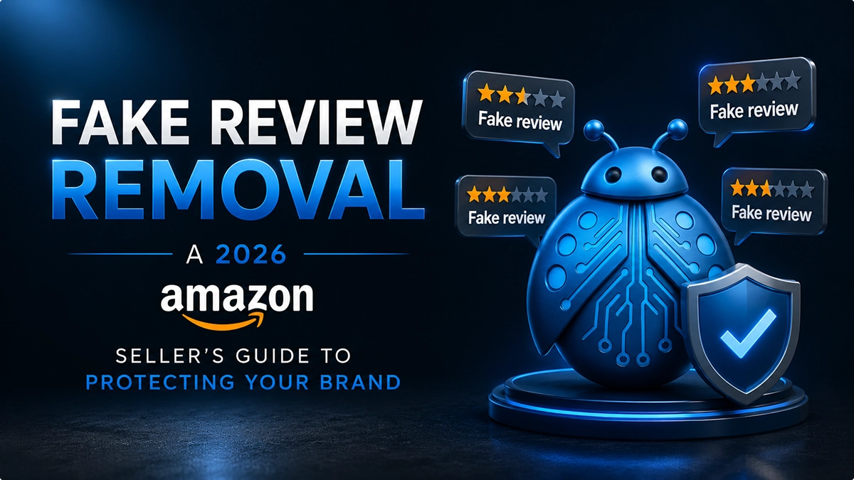 Fake review removal: A 2026 Amazon Seller's Guide to Protecting Your Brand Fake review removal: A 2026 Amazon Seller's Guide to Protecting Your Brand featured image