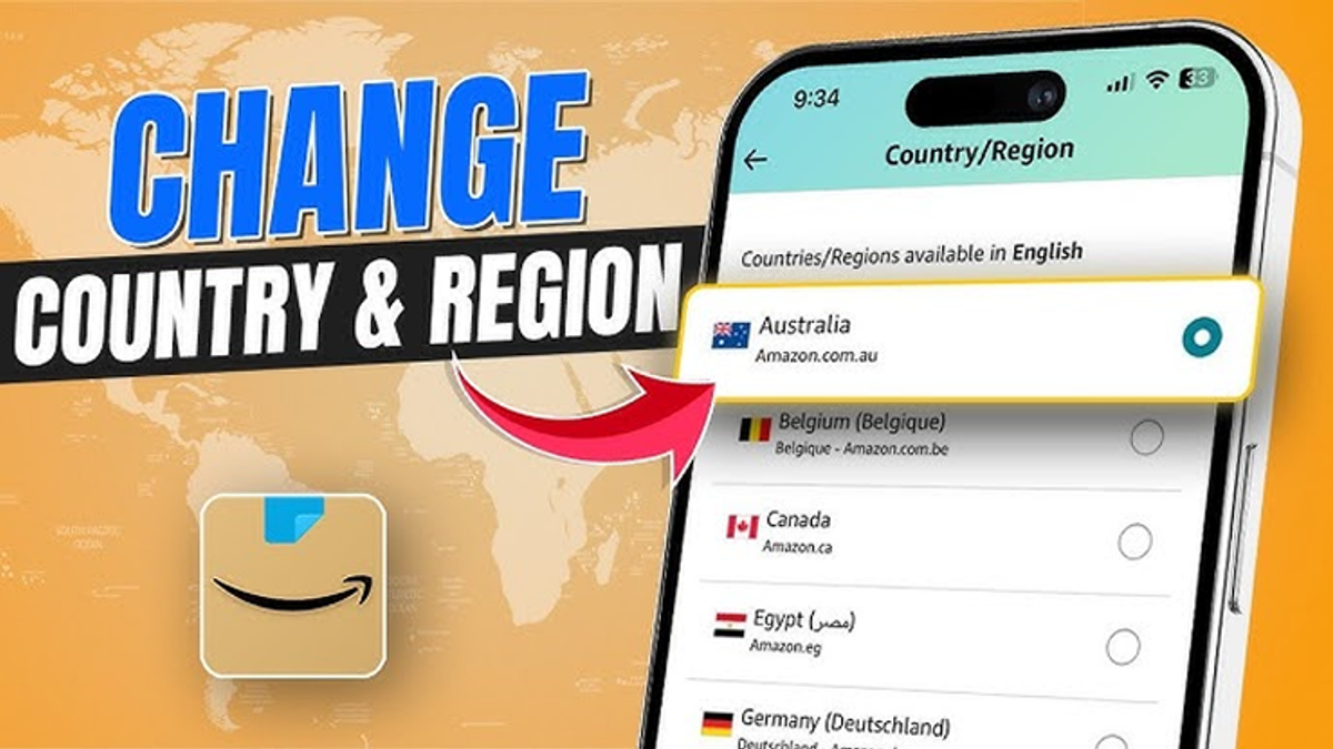 How to change currency on Amazon