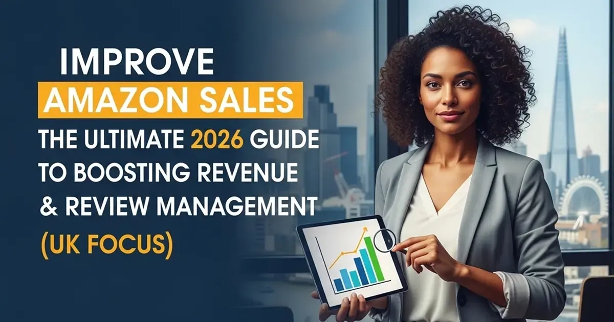 Improve Amazon Sales: The Ultimate 2026 Guide to Boosting Revenue & Review Management (UK Focus) featured image