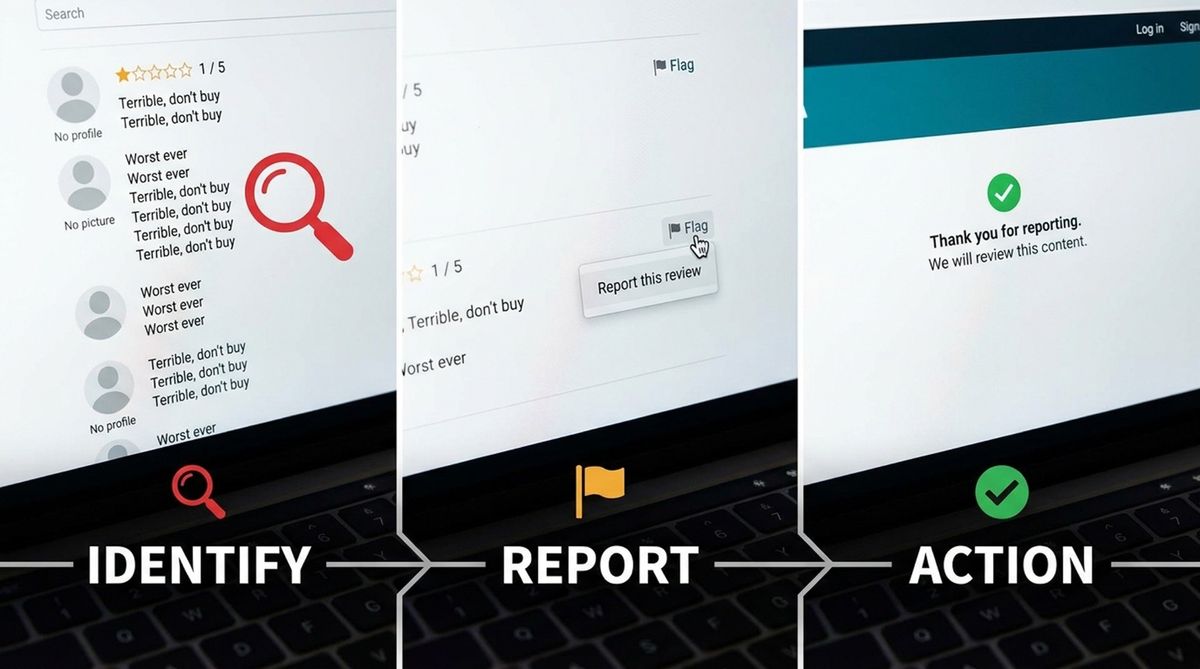 How to Identify and Report Fake or Policy-Violating Reviews