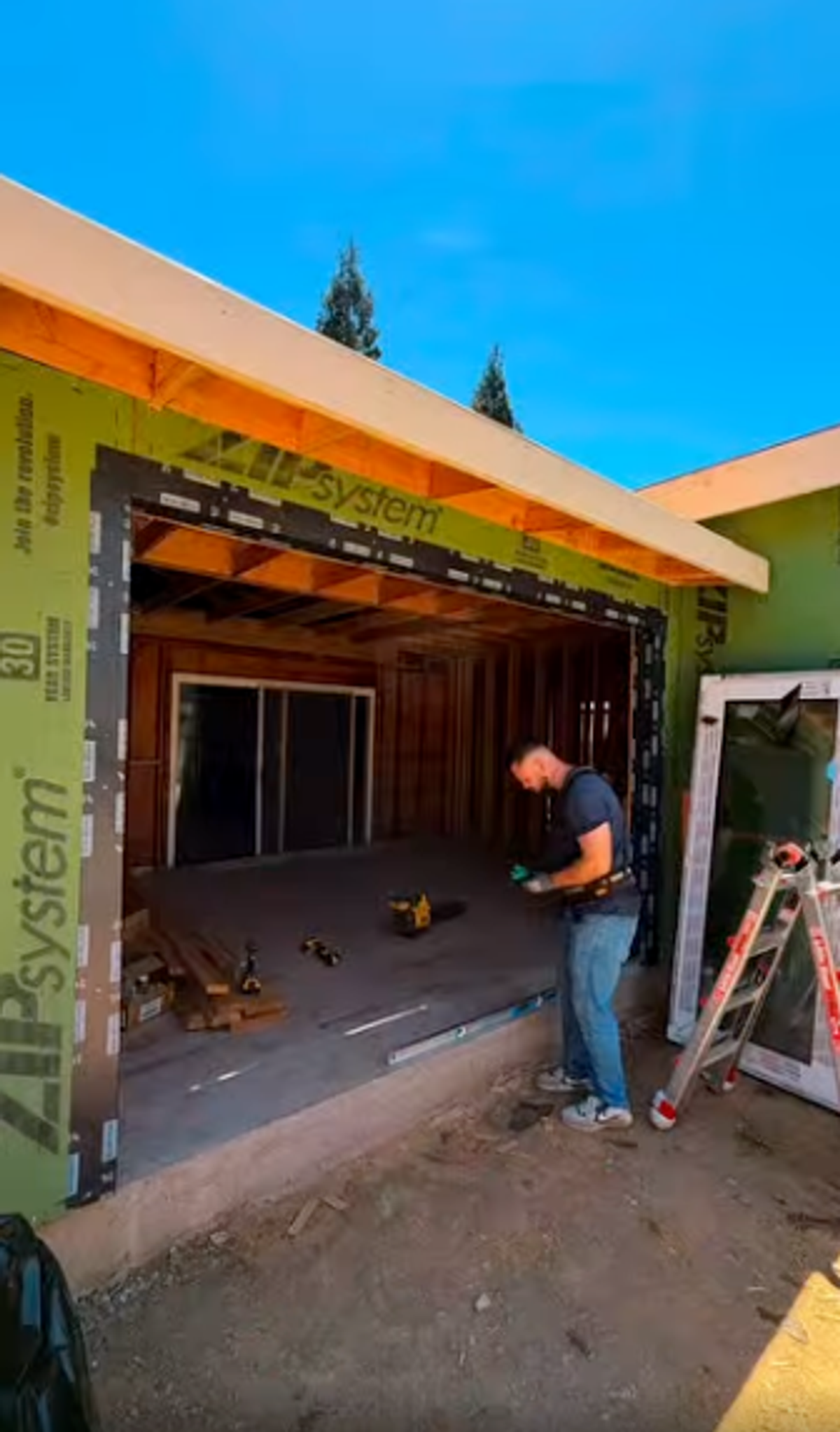 Sacramento sliding door installation with newly installed residential windows completed.