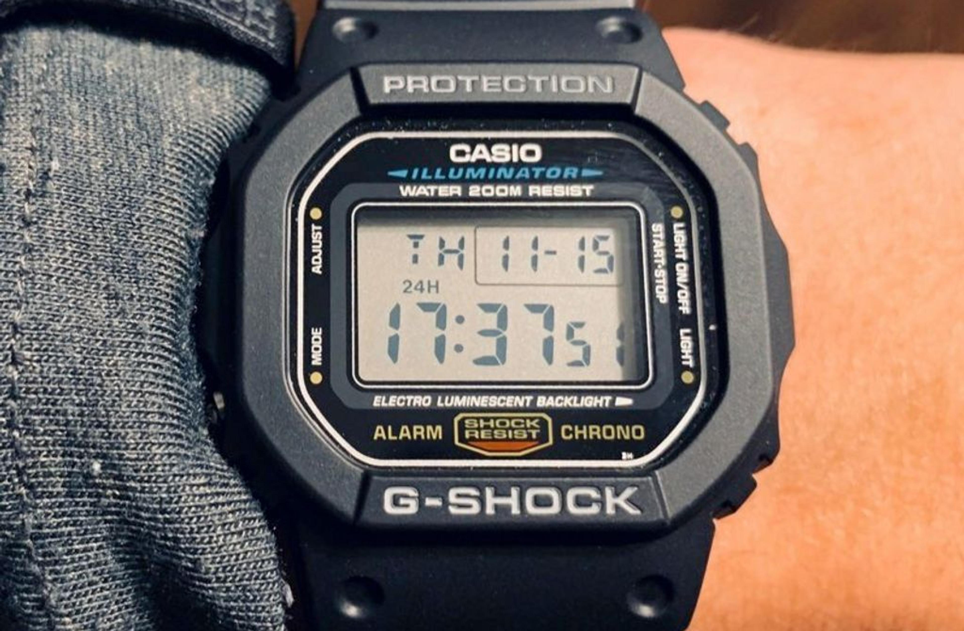 Casio G-Shock DW-5600. El imbatible. Razones por las que tener uno
