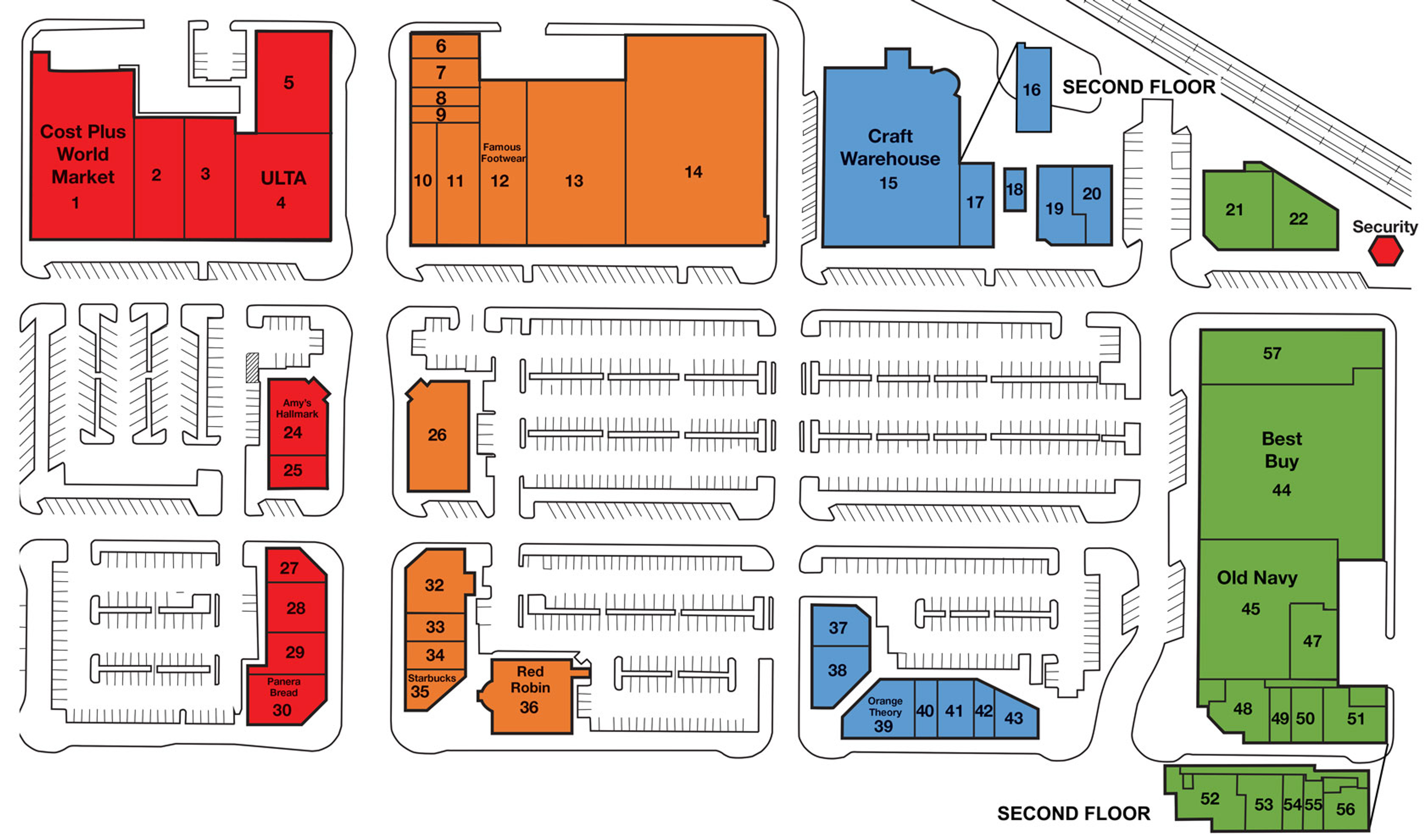 Gresham Station site map