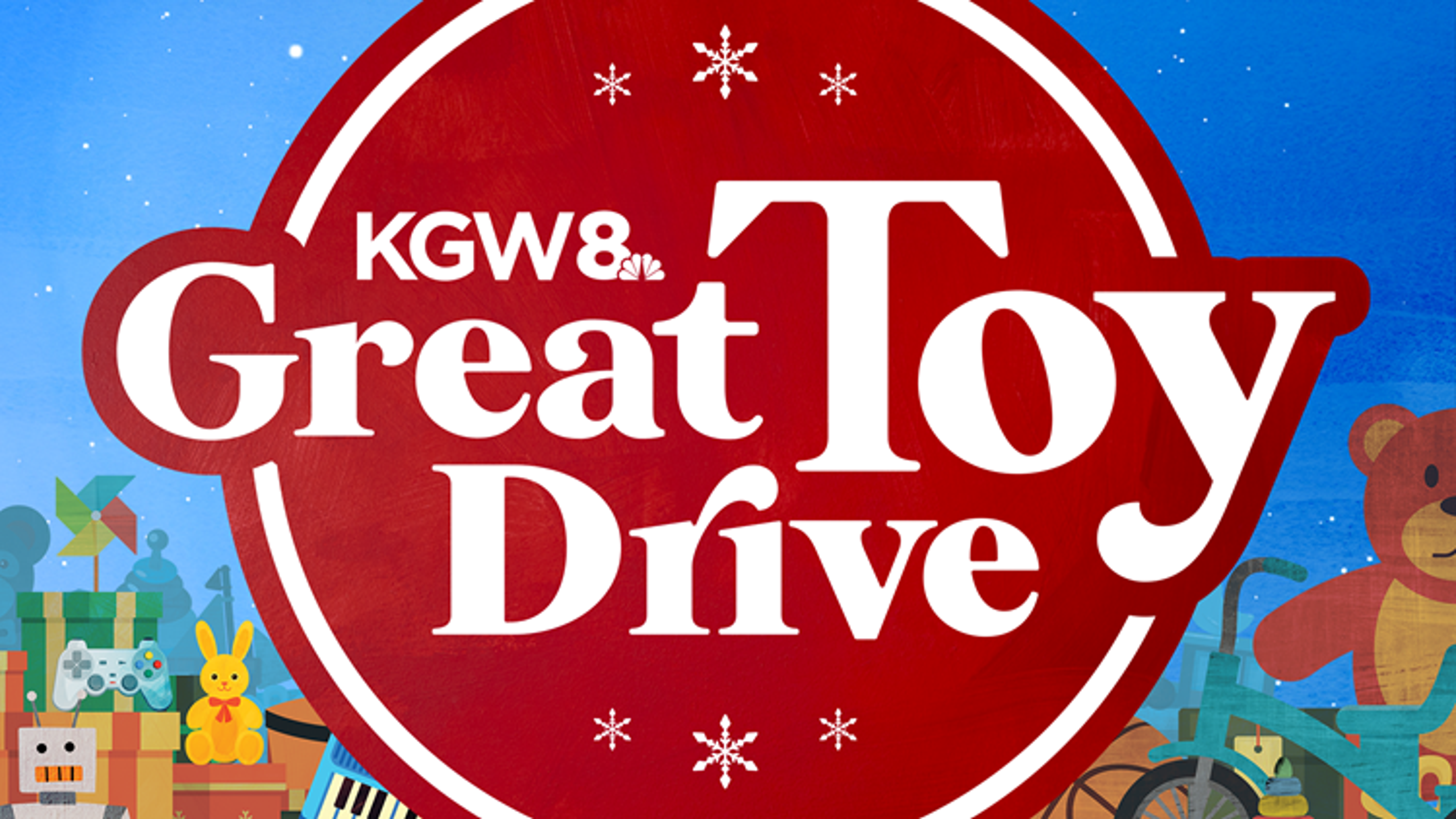 KGW Great Toy Drive Drop Off at Gresham Station