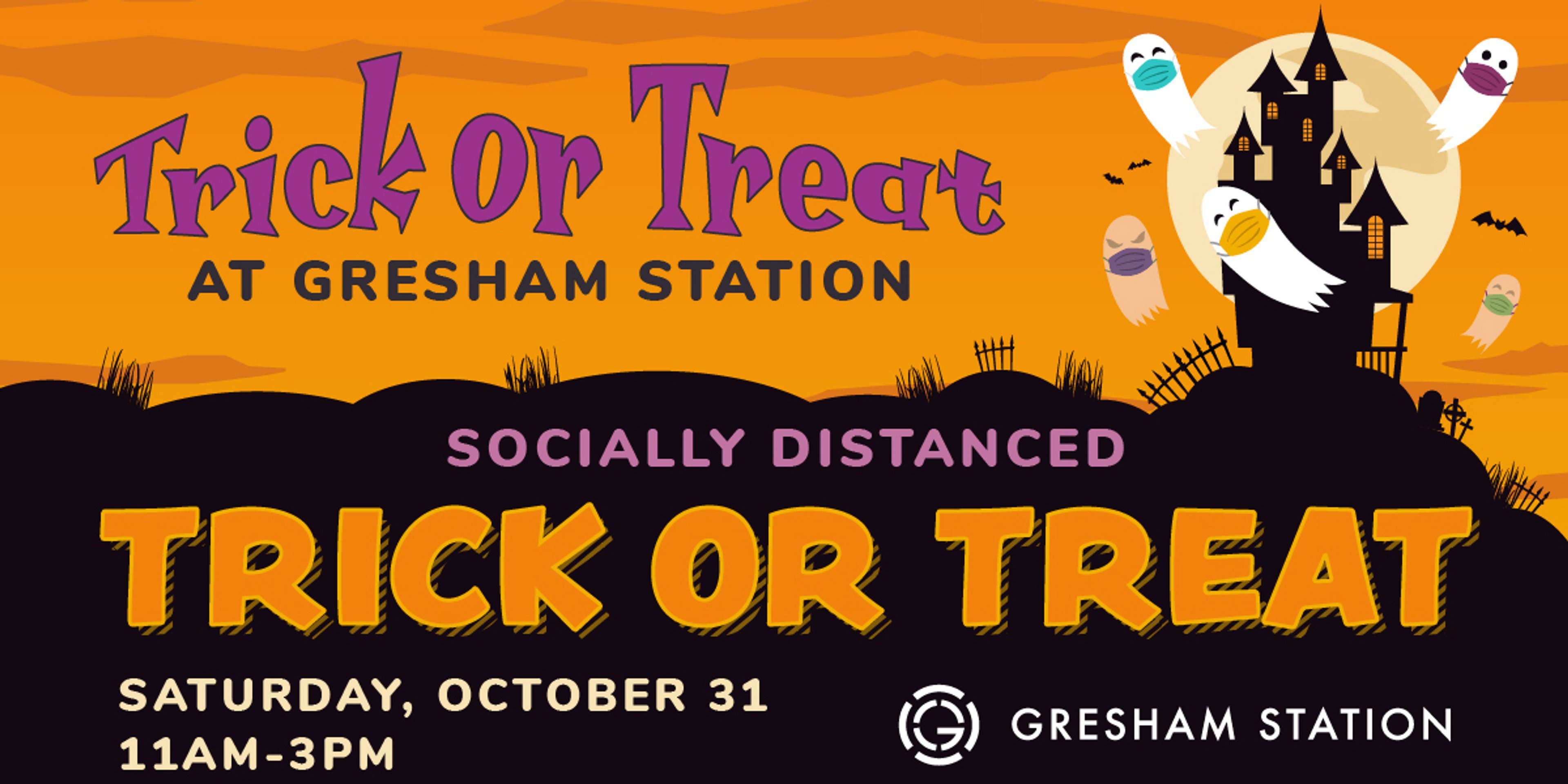 Trick or Treat at Gresham Station