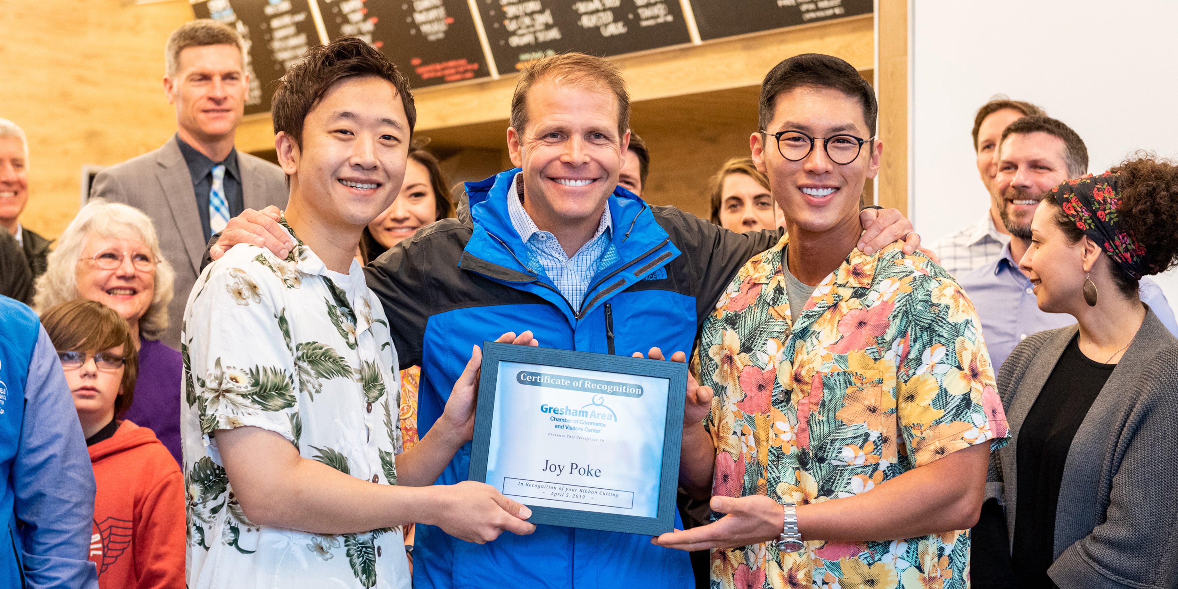 Welcome to Gresham Station, Joy Poke!