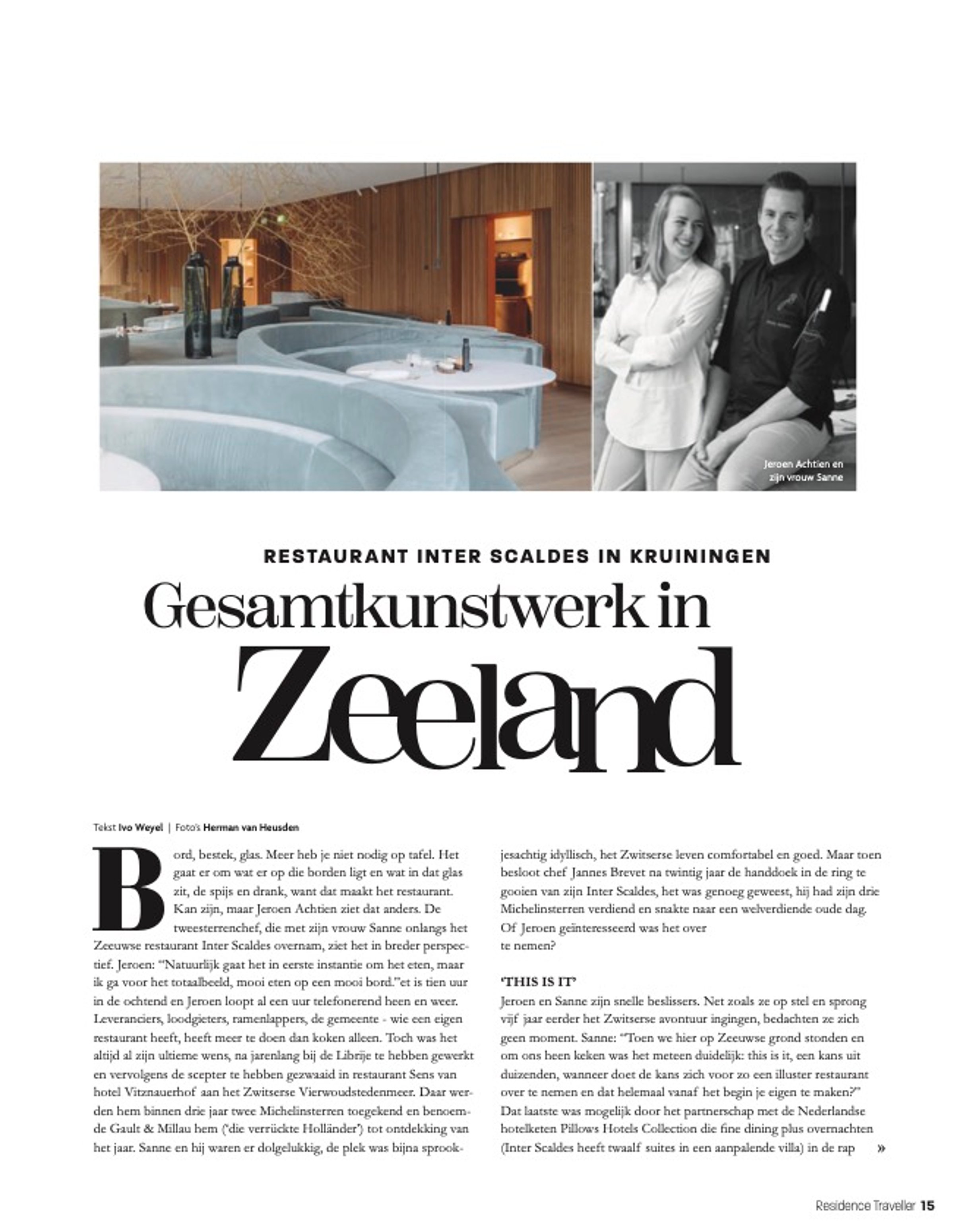 Gesamtkunstwerk in Zeeland - Inter Scaldes