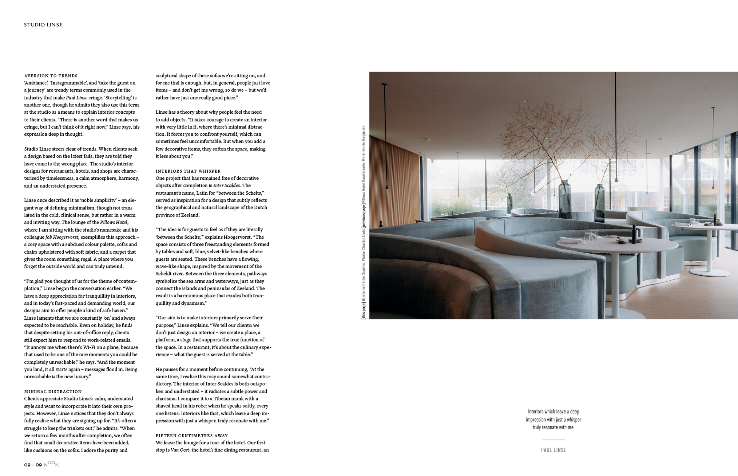 Noble Simplicity - Studio Linse