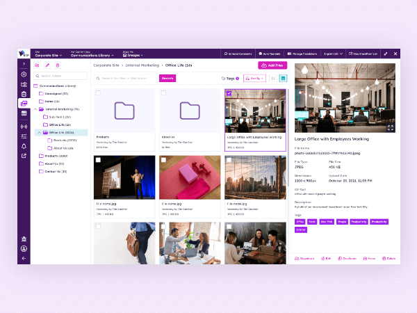 Enterprise Intranet CMS Platform
