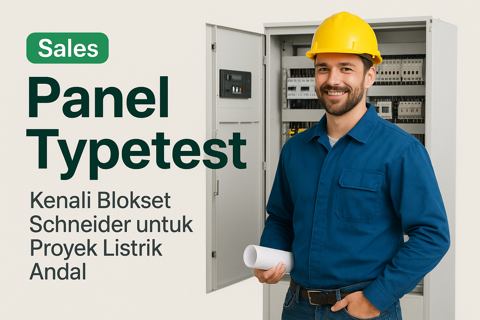 Sales Panel Typetest: Kenali Blokset Schneider untuk Proyek Listrik Andal