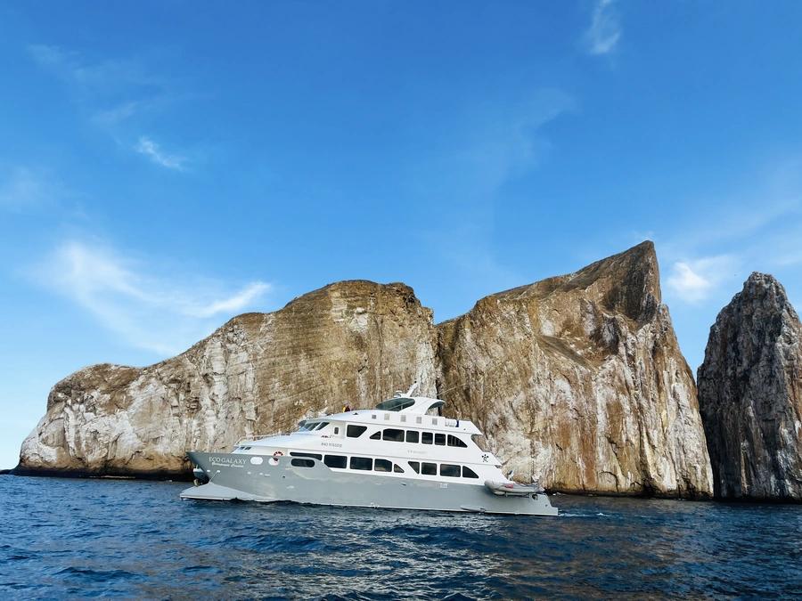 EcoGalaxy Catamaran in the Galápagos