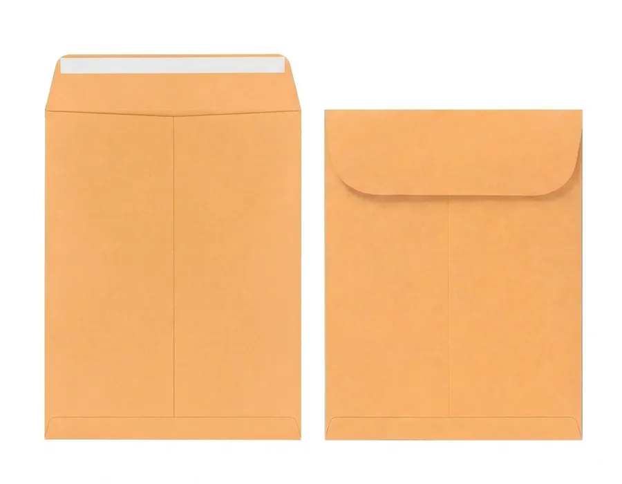 Heavy-Duty Kraft Catalog Envelopes (Self-Seal)