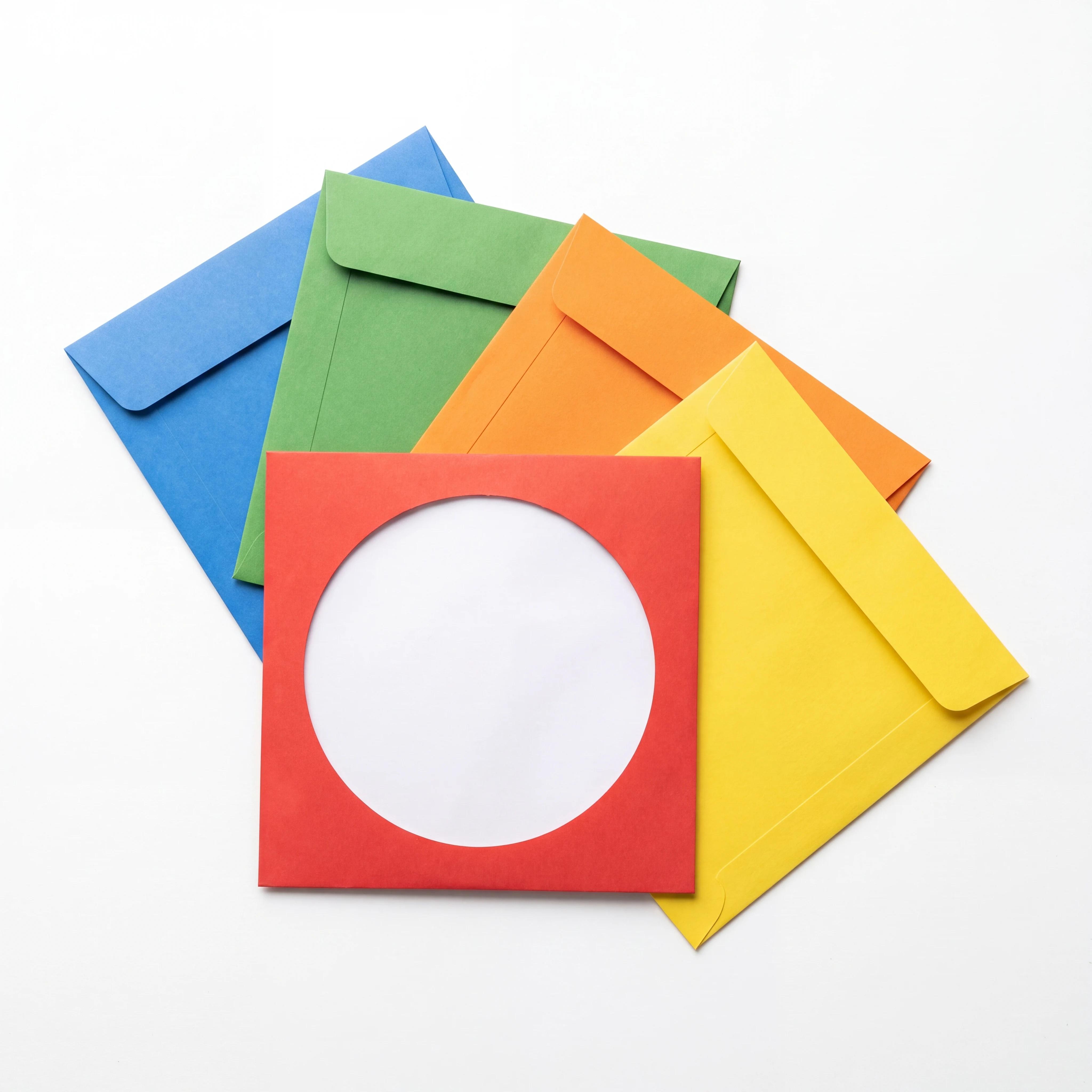 Bulk Paper CD/DVD Sleeves with Clear Window thumbnail 5