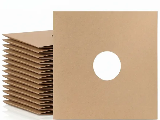 Kraft Vinyl Record Sleeve/Case — packaging product photo