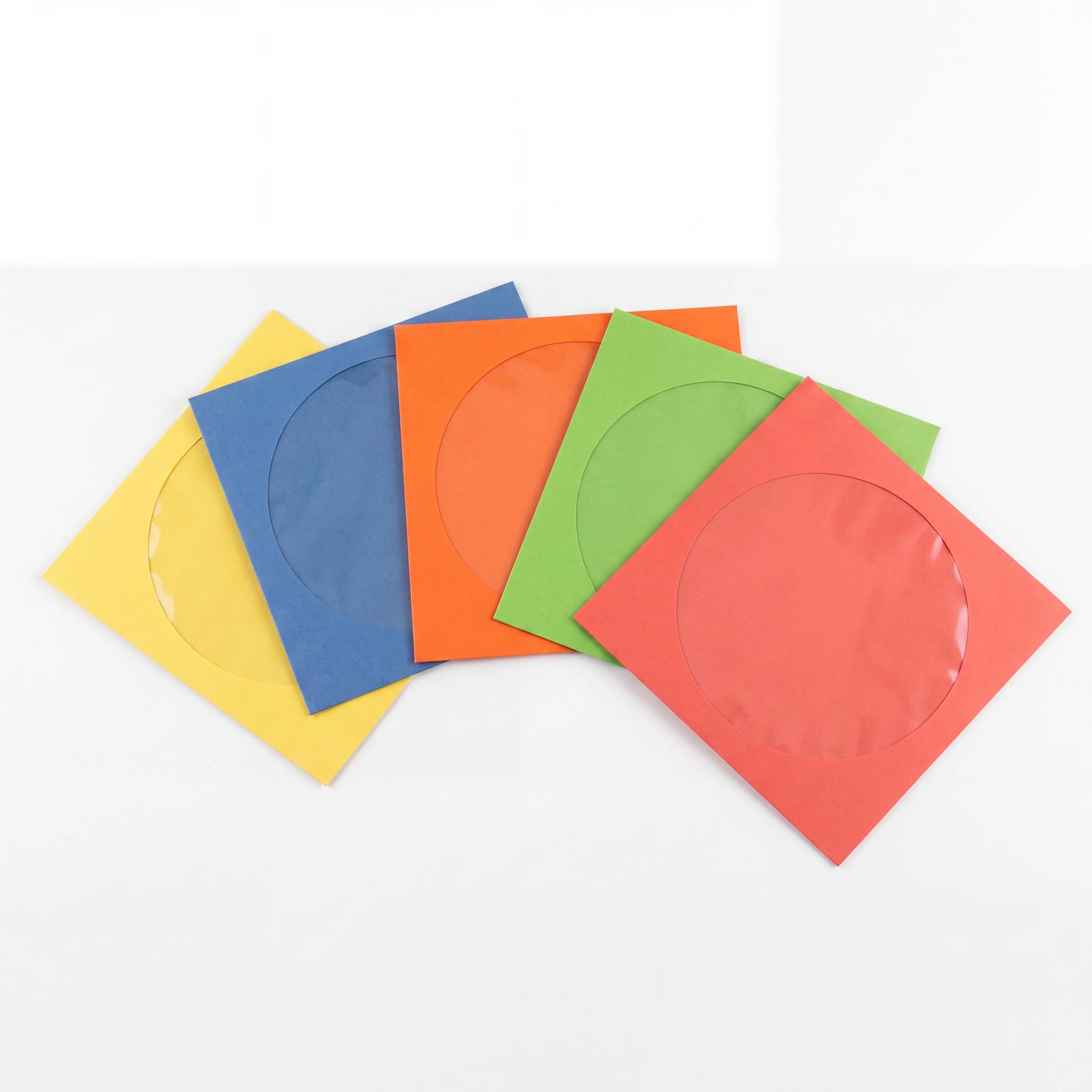 Bulk Paper CD/DVD Sleeves with Clear Window thumbnail 6