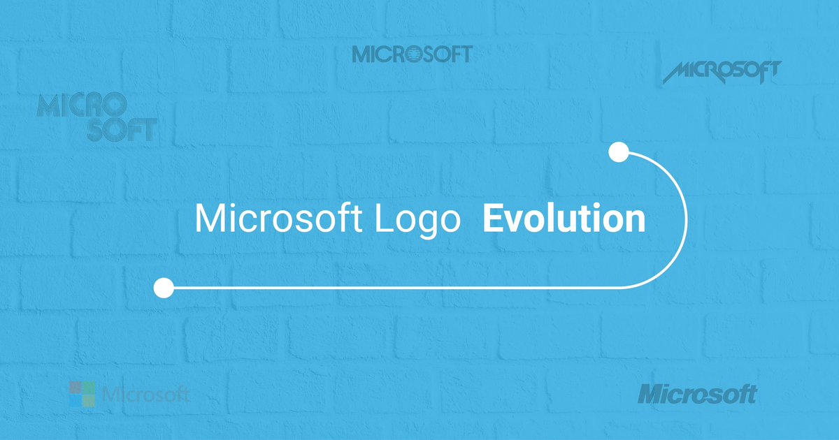 Microsoft logos and its evolution of design