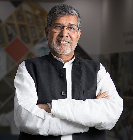 A photo of Kailash Satyarthi