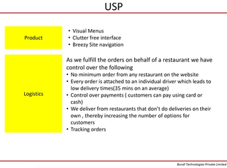 Swiggy's first pitch deck