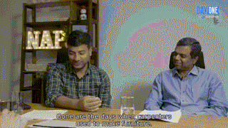 Ankit and Chaitanya on Elevation's Day One podcast in 2023