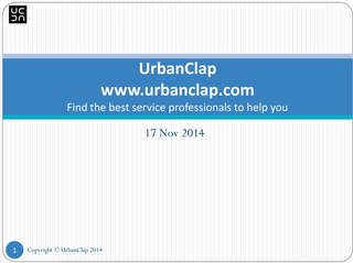 UC's pitch deck from 2014