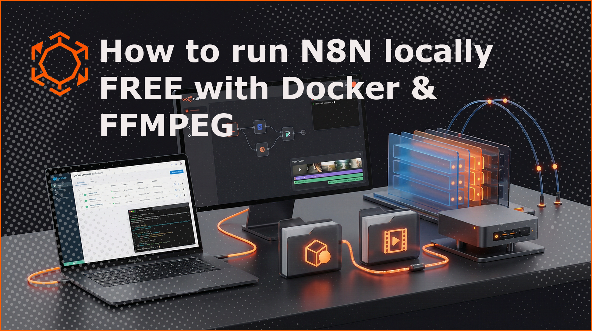 How to run N8N locally totally FREE with Docker & FFMPEG | BRILLIANT ...