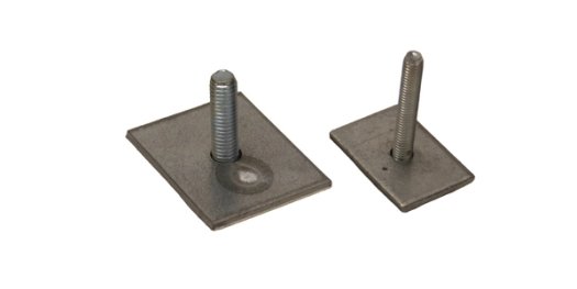 Pletina con Espárrago Roscado