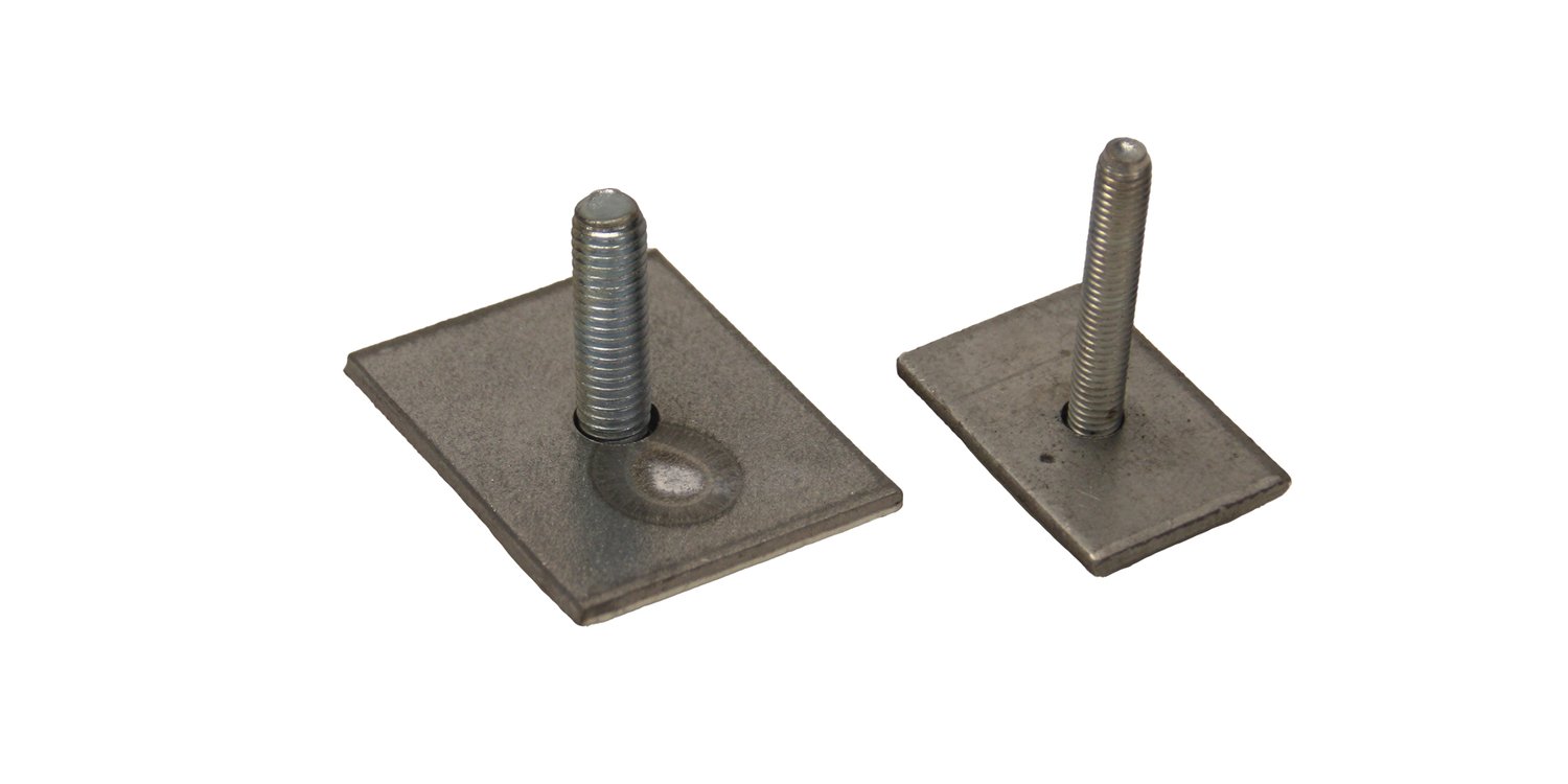 Pletina con Espárrago Roscado