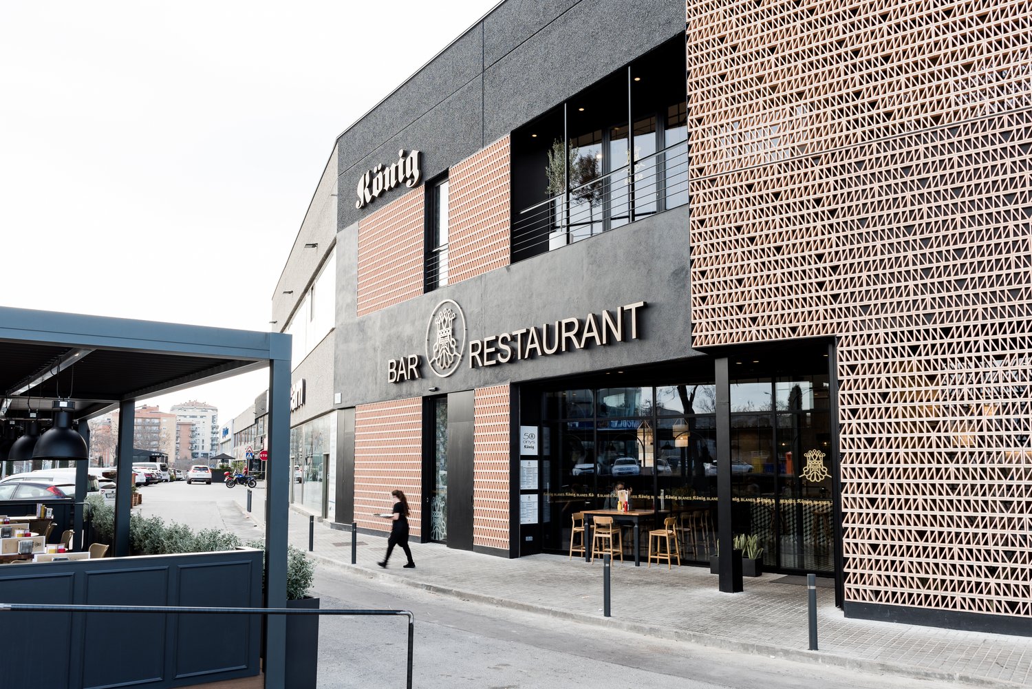 Extracción de humo en el König de Blanes