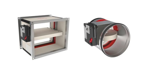Fire dampers and flaps