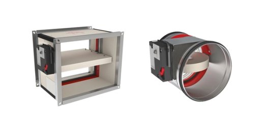 Fire dampers and flaps