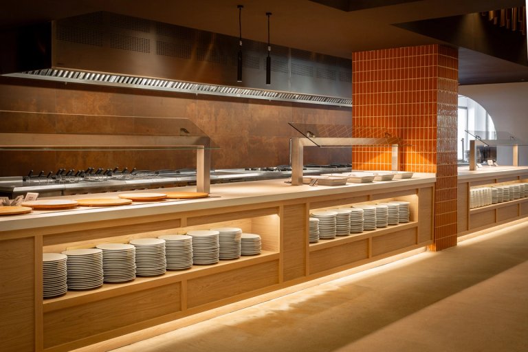 Campana Extractora Modelo Indok de Morgui instalada en Hotel de Tarragona
