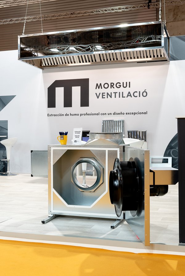 Ventilador ruck i campana extractora morgui a Hostelco