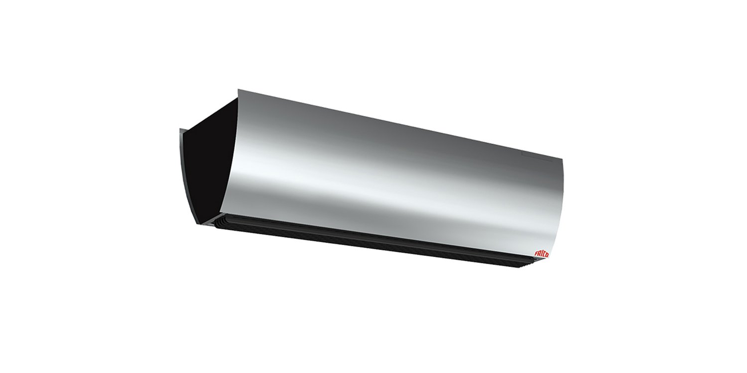 Cortina Aire Acabado Inoxidable Portier Frico