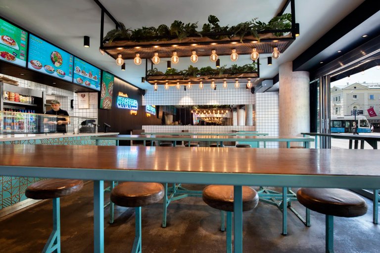 Cortina de Aire Frico modelo PA2200C en Entrada Comercial