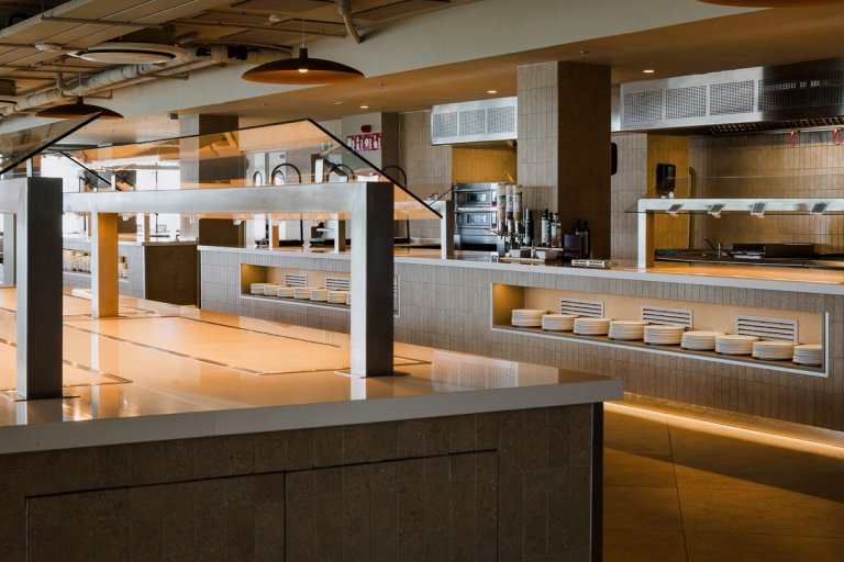 Campana Extractora Beret de Morgui en showcooking del Hotel Estival Maramar