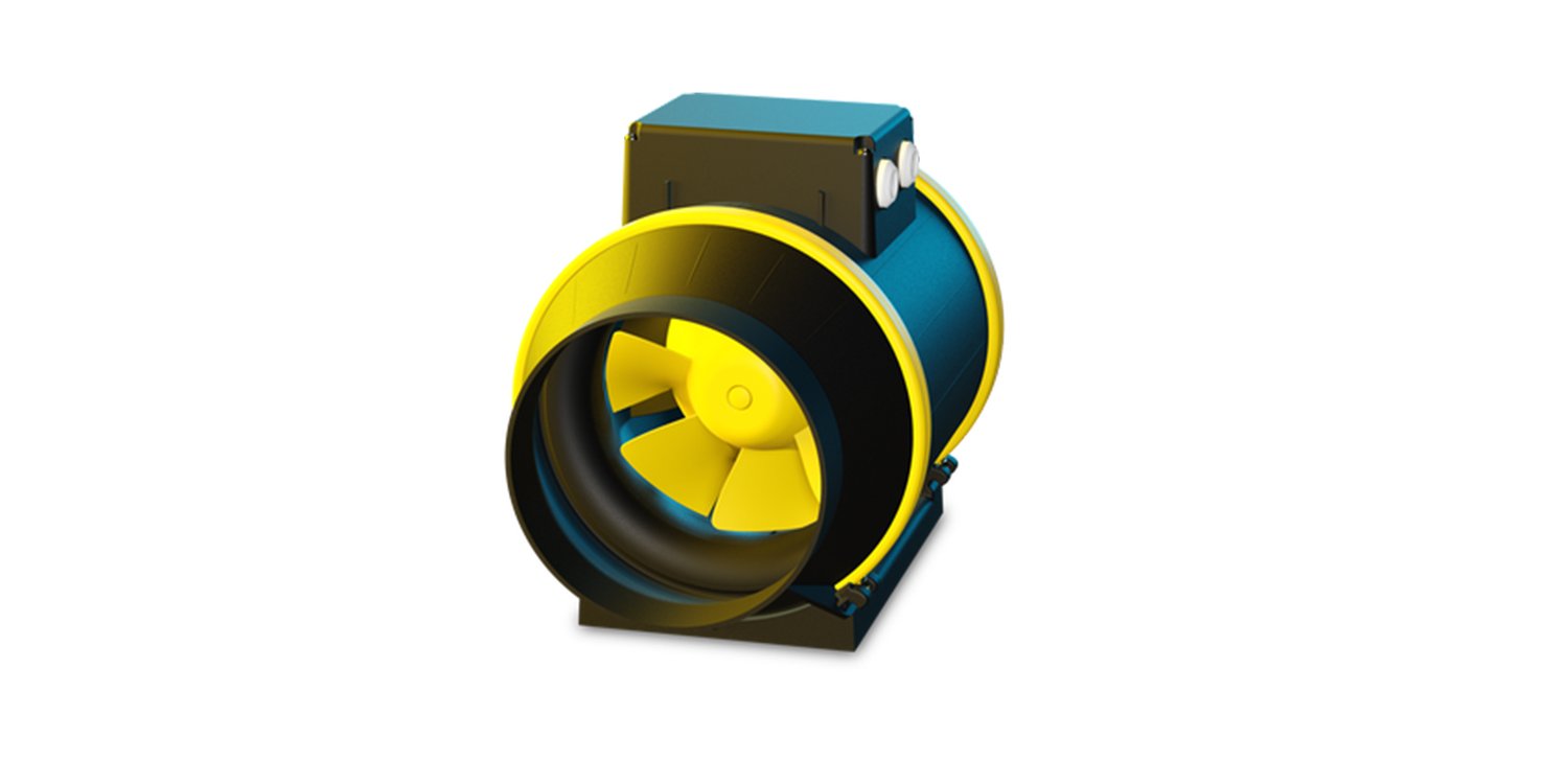 Ventilador Diagonal de Flujo Lineal ruck