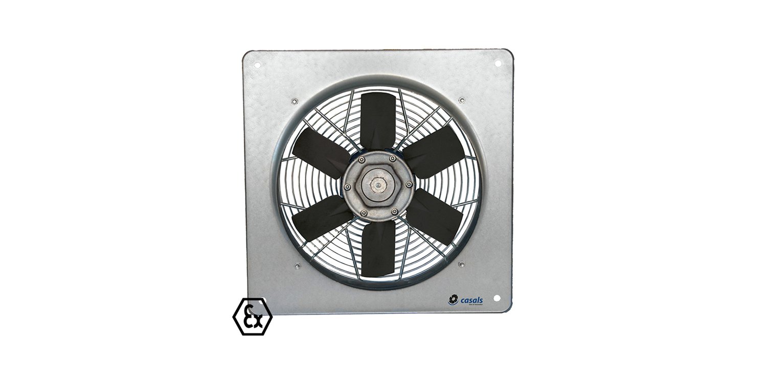 Ventilador Helicoidal HJBMX ATEX Casals